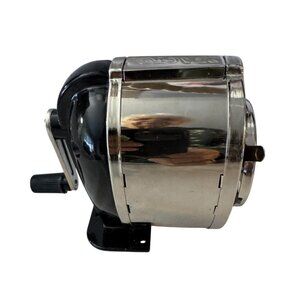Heavy-Duty Vintage Manual Pencil Sharpener With Crank Handle NEW